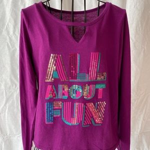 Girl’s long sleeve shirt